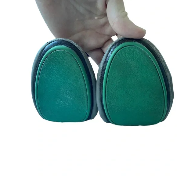 Tieks by Gavrieli Grey Italian Leather Foldable Ballet Flats Size 6 - Picture 8 of 8